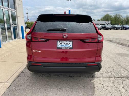 Radiant Red Metallic 2026 Honda CR-V EX-L AWD