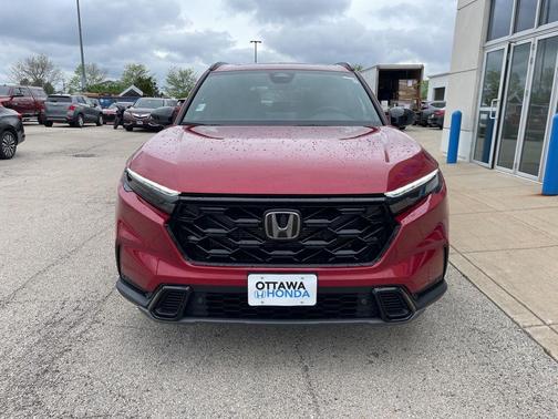 Radiant Red Metallic 2026 Honda CR-V Hybrid Sport-L AWD