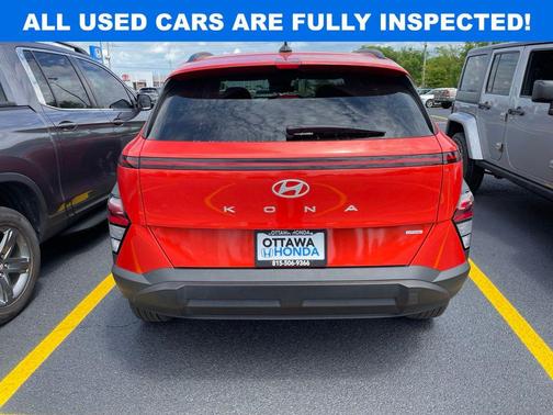 Soultronic Orange Pearl 2025 Hyundai KONA SEL