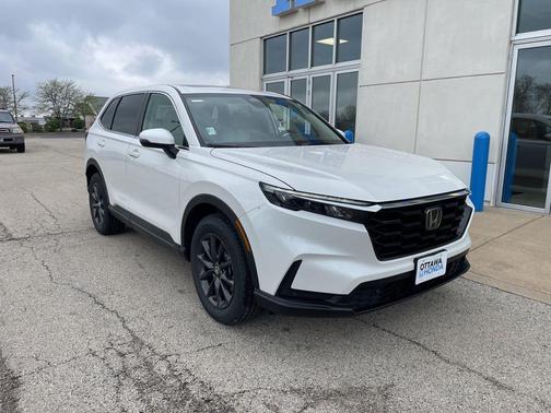 Platinum White Pearl 2026 Honda CR-V EX-L AWD