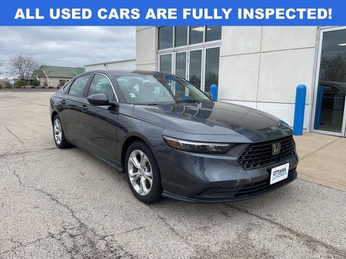 Canyon River Blue Metallic 2023 Honda Accord LX 1.5T