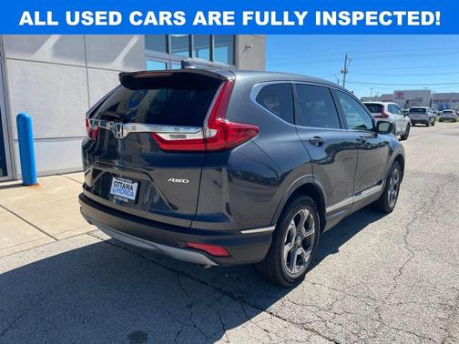 Gray 2018 Honda CR-V EX-L