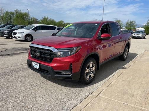 Radiant Red 2024 Honda Ridgeline RTL