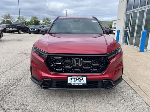 Radiant Red Metallic 2026 Honda CR-V Hybrid Sport-L AWD