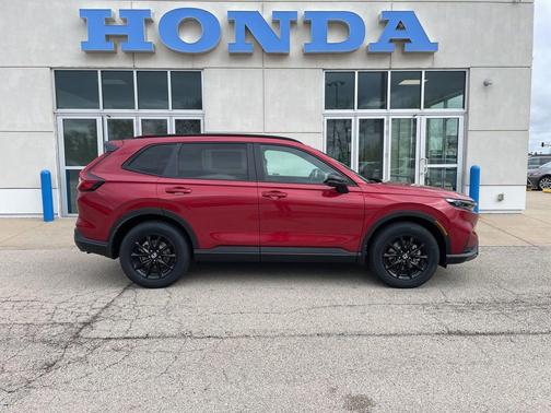 Radiant Red Metallic 2026 Honda CR-V Hybrid Sport-L AWD