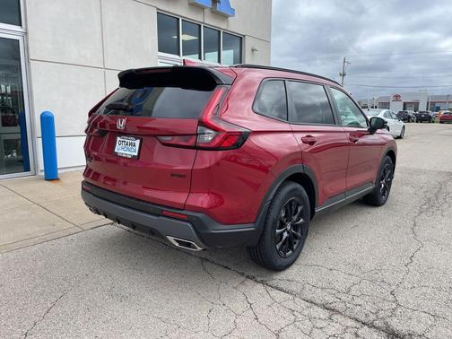 Radiant Red Metallic 2026 Honda CR-V Hybrid Sport-L AWD