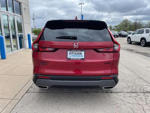 Radiant Red Metallic 2026 Honda CR-V Hybrid Sport-L AWD