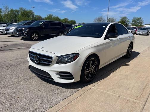 White 2019 Mercedes-Benz E-Class 4MATIC