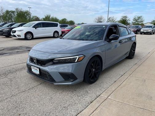 Sonic Gray Pearl 2024 Honda Civic Sport