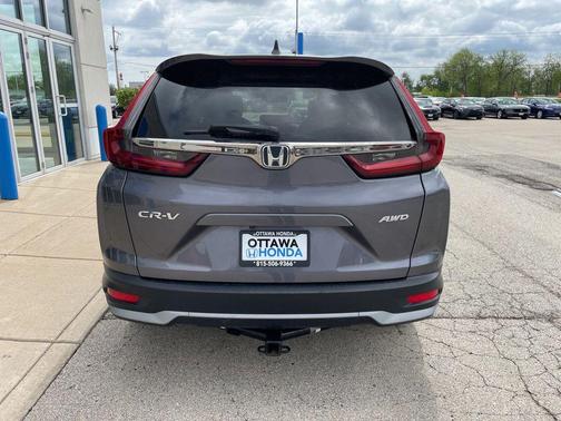 Aegean Blue Metallic 2020 Honda CR-V AWD EX-L