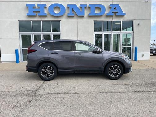 Aegean Blue Metallic 2020 Honda CR-V AWD EX-L