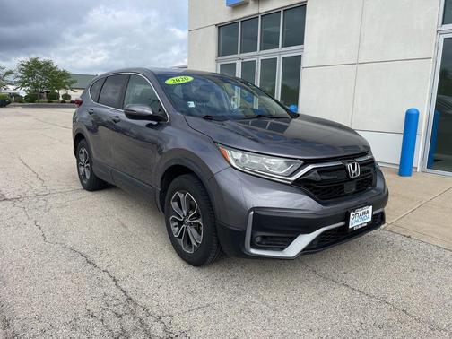 Aegean Blue Metallic 2020 Honda CR-V AWD EX-L