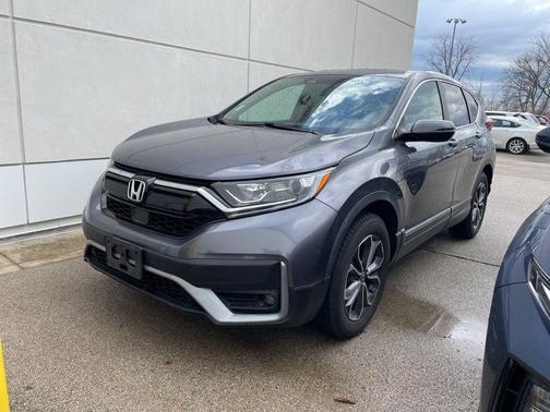 Aegean Blue Metallic 2020 Honda CR-V AWD EX-L