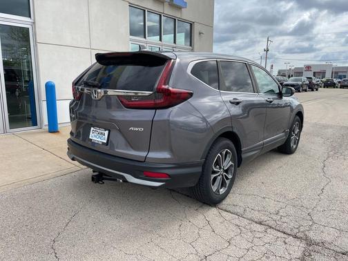 Aegean Blue Metallic 2020 Honda CR-V AWD EX-L