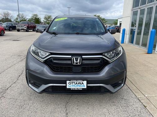 Aegean Blue Metallic 2020 Honda CR-V AWD EX-L