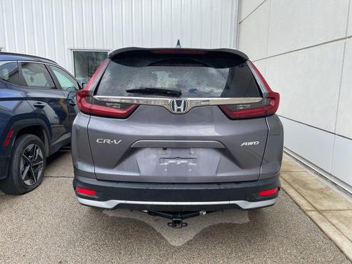 Aegean Blue Metallic 2020 Honda CR-V AWD EX-L