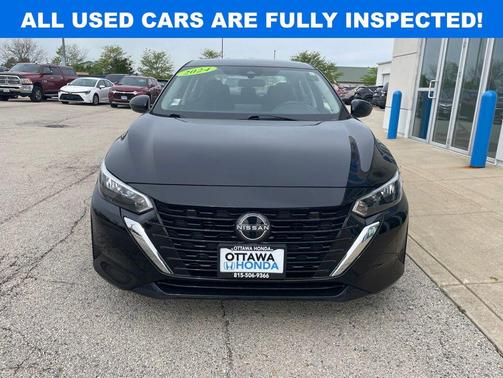 Super Black 2024 Nissan Sentra SV