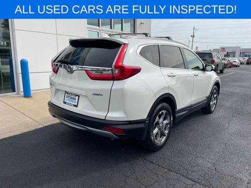 White Orchid 2018 Honda CR-V EX-L