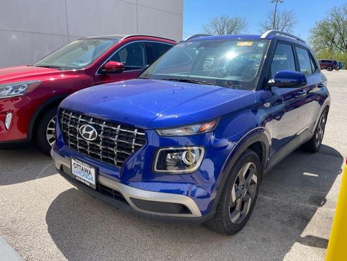 Intense Blue 2024 Hyundai VENUE Limited