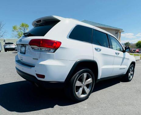 Bright White Clearcoat 2014 Jeep Grand Cherokee Limited