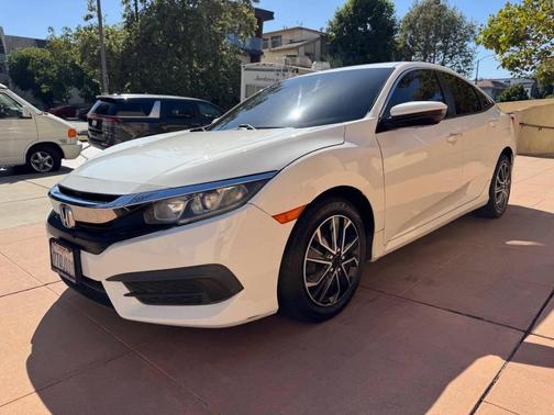 Taffeta White 2016 Honda Civic LX