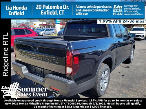 NH-731P/CRYSTAL BL 2026 Honda Ridgeline RTL