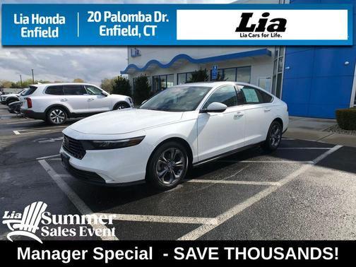 PLATINUM WHITE 2024 Honda Accord EX