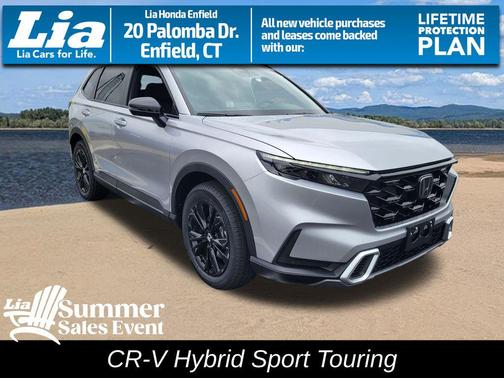 Solar Silver Metallic 2026 Honda CR-V Hybrid Sport Touring AWD