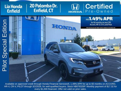 2022 Honda Pilot AWD Special Edition