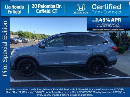 2022 Honda Pilot AWD Special Edition