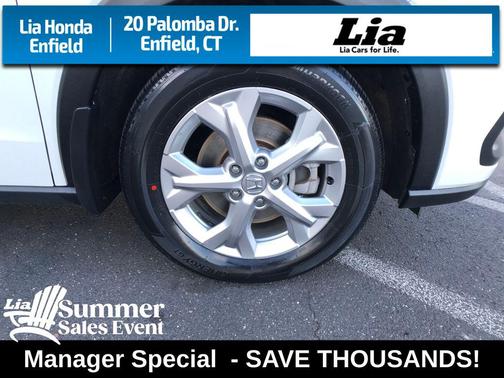PLATINUM WHITE 2023 Honda HR-V LX