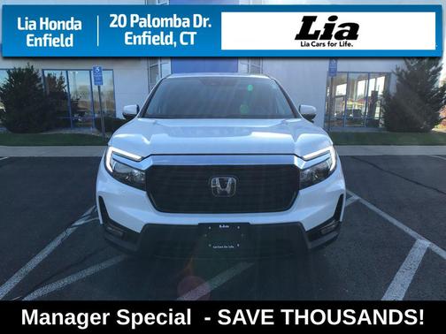 Platinum White Pearl 2023 Honda Ridgeline RTL-E