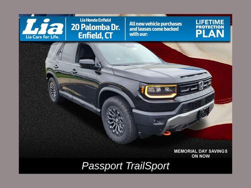 CRYSTAL BLACK 2026 Honda Passport AWD TrailSport