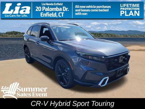 Meteorite Gray Metallic 2026 Honda CR-V Hybrid Sport Touring AWD