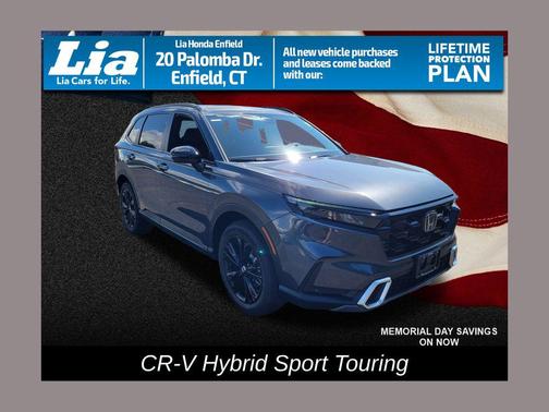 Meteorite Gray Metallic 2026 Honda CR-V Hybrid Sport Touring AWD