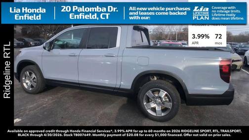 2026 Honda Ridgeline RTL
