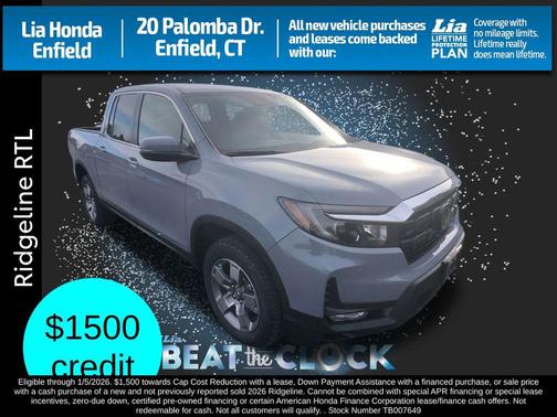 2026 Honda Ridgeline RTL