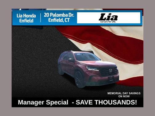 Radiant Red 2025 Honda Pilot Sport