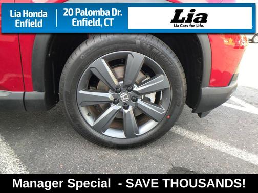 Radiant Red 2025 Honda Pilot Sport