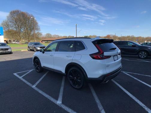 PLATINUM WHITE 2024 Honda CR-V Hybrid Sport Touring AWD