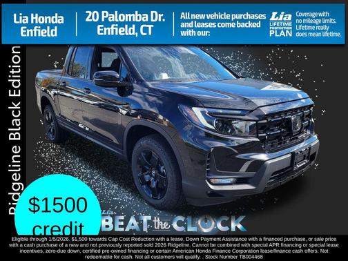 2026 Honda Ridgeline Black