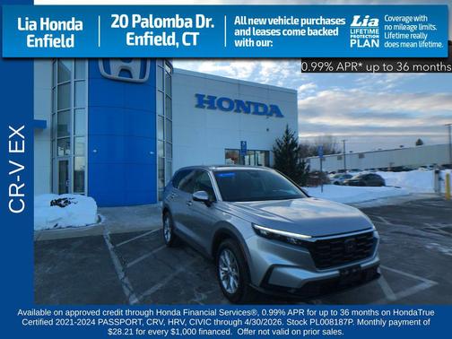 Lunar Silver Metallic 2023 Honda CR-V EX