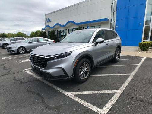 Lunar Silver Metallic 2023 Honda CR-V EX