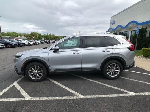 Lunar Silver Metallic 2023 Honda CR-V EX