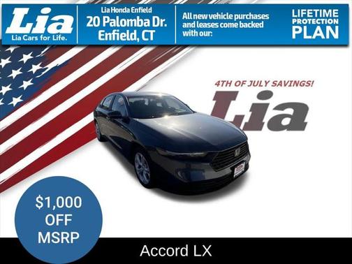 2025 Honda Accord LX 1.5T