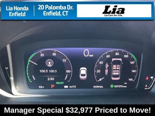 2025 Honda Accord Hybrid Base
