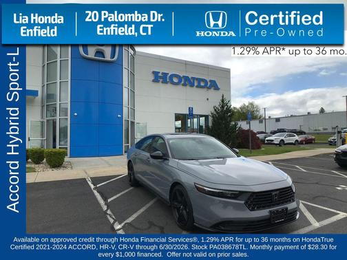 URBAN GRAY 2023 Honda Accord Hybrid Sport-L