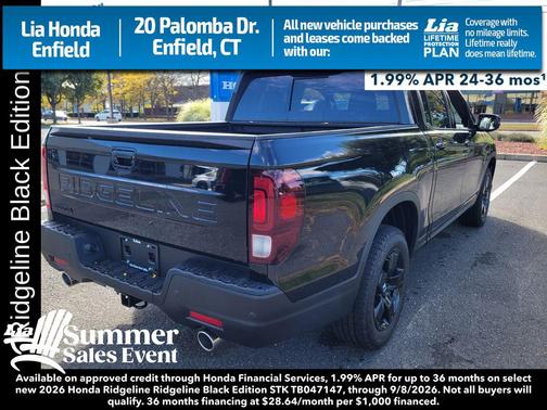 NH-731P/CRYSTAL BL 2026 Honda Ridgeline Black