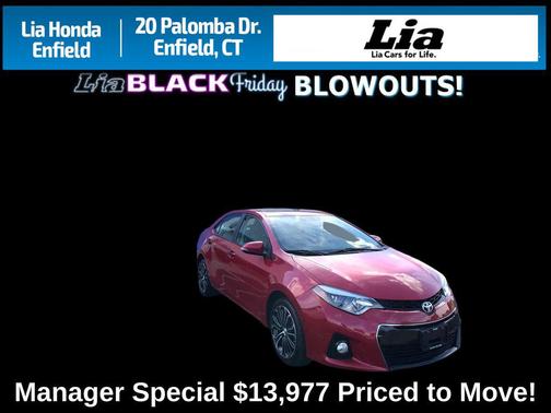 2016 Toyota Corolla S Premium