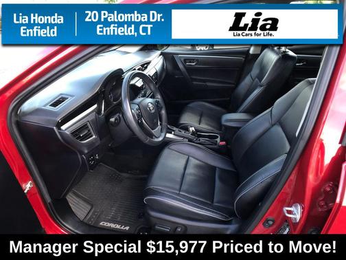 2016 Toyota Corolla S Premium